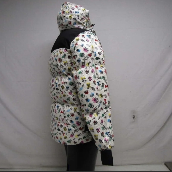 Moncler Men's Mazod Short Down Jacket Snow White sz 5. - Picture 3 of 9